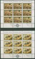 Jugoslawien 1981 Europa CEPT Folklore Kleinbogen 1883/84 K Gestempelt (C93637) - Blocs-feuillets