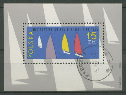 Polen 1965 Segel-WM Finn-Dingi Block 36 Gestempelt (C93253) - Blocks & Sheetlets & Panes