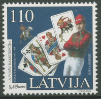 Lettland 1999 Schriftsteller Rudolfs Blaumanis Spielkarten 499 Postfrisch - Latvia