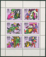 DDR 1970 Märchen Brüderchen & Schwesterchen Kleinb.1545/50 K Postfrisch (C96958) - Autres & Non Classés