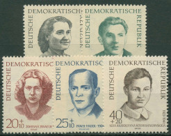 DDR 1962 Gedenkstätten Antifaschisten KZ-Opfer 881/85 Postfrisch - Unused Stamps