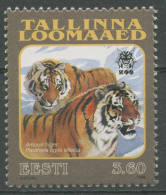 Estland 1998 Tierpark Tallin Tiger 333 Postfrisch - Estonie