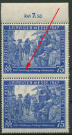 Alliierte Besetzung 1947 Leipziger Messe Plattenfehler 966 V Im Paar Postfrisch - Other & Unclassified