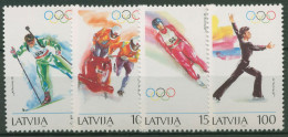 Lettland 1994 Olympia Winterspiele Lillehammer 364/67 Postfrisch - Lettonie