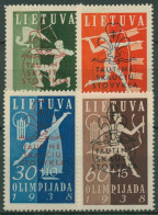 Litauen 1938 Pfadfinder Sportspiele Mit Aufdruck 421/24 Mit Falz - Lithuania