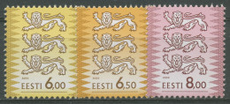 Estland 2000 Freimarke Wappenlöwen 381/83 Postfrisch - Estland