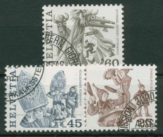 Schweiz 1984 Volksbräuche 1280/82 Gestempelt - Usati