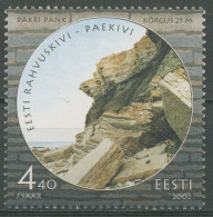 Estland 2002 Nationalstein Kalkstein 447 Postfrisch - Estonia