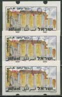 Israel ATM 1994 Kapernaum Satz 3 Werte (ohne Phosphor), ATM 22.1 X S3 Postfrisch - Frankeervignetten (Frama)