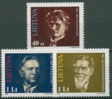 Litauen 1996 Persönlichkeiten 603/05 Postfrisch - Lithuania