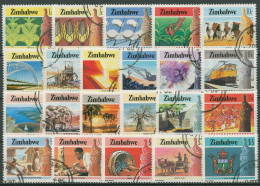 Simbabwe 1985 Kultur Technik Wirtschaft 309/30 A Gestempelt - Zimbabwe (1980-...)