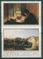 Litauen 1998 Staatliche Museen Gemälde 678/79 Postfrisch - Lituania