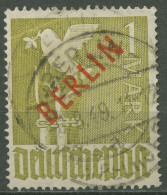 Berlin 1949 Rotaufdruck 33 Gestempelt, Geknickt (R80869) - Used Stamps