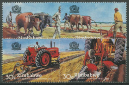 Simbabwe 1983 Landwirtschaft Weltmeisterschaft Im Pflügen 276/79 Postfrisch - Zimbabwe (1980-...)