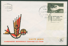 Israel 1963 Kampf Gegen Hunger 282 Mit Tab Ersttagsbrief FDC (X61301) - FDC