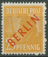 Berlin 1949 Rotaufdruck 27 Postfrisch - Ungebraucht