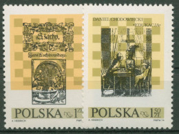 Polen 1974 Schachfestival Lublin 2322/23 Postfrisch - Ongebruikt