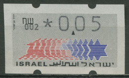 Israel ATM 1990 Hirsch Automat 002 Schekel Links Einzelwert ATM 3.2.2 Postfrisch - Automatenmarken (Frama)