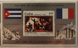 Cuba 1989 / Yvert Bloc Feuillet N°115 / ** - Hojas Y Bloques