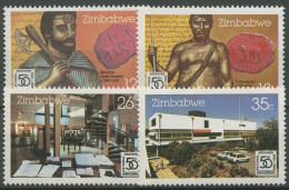 Simbabwe 1985 Nationalarchiv Frühere Herrscher 331/34 Postfrisch - Zimbabwe (1980-...)