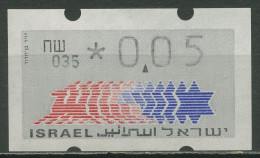 Israel ATM 1990 Hirsch 035 Schekel Links Einzelwert ATM 3.2.35 Mit Nr. Postfr. - Vignettes D'affranchissement (Frama)