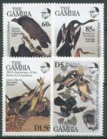 Gambia 1985 Geburtstag Audubons Grünreiher Brautente 557/60 Postfrisch - Gambia (1965-...)