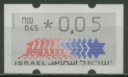 Israel ATM 1990 Hirsch 045 Schekel Links Einzelwert ATM 3.2.45 Mit Nr. Postfr. - Vignettes D'affranchissement (Frama)