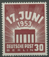 Berlin 1953 Volksaufstand 17. Juni 111 Postfrisch, Kleiner Fehler (R80924) - Unused Stamps