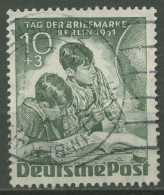 Berlin 1951 Tag Der Briefmarke 80 Gestempelt, Kl. Zahnfehler (R80896) - Usati