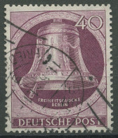 Berlin 1951 Freiheitsglocke Klöppel Links 79 Gestempelt, Nachgezähnt (R80919) - Usati