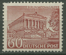 Berlin 1949 Berliner Bauten 54 Mit Falz, Zahnfehler (R80879) - Unused Stamps