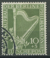 Berlin 1950 Berliner Philharmonie 72 Gestempelt, Nachgezähnt (R80920) - Used Stamps