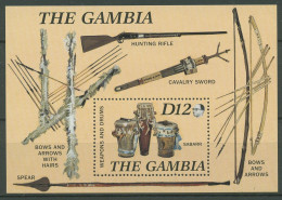 Gambia 1987 Musikinstrumente Im Reich Der Mandinka Block 31 Postfrisch (C40732) - Gambia (1965-...)