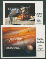 Gambia 1988 Buch "Discourses" Galileo Galilei Block 58/59 Postfrisch (C40748) - Gambie (1965-...)