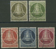 Berlin 1951 Freiheitsglocke Klöppel Rechts 82/86 Gestempelt, Zahnfehler (R80933) - Used Stamps