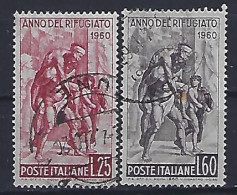 Italy 1960  Weltfluchtlingsjahr (o) Mi.1058-1059 - 1946-60: Usati