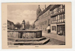 39011506 - Sangerhausen Mit Partie Am Markt Und Brunnen Ungelaufen  Gute Erhaltung. - Sangerhausen