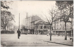 CPA DE BILLANCOURT  (HAUTS DE SEINE)  LA PLACE NATIONALE - Boulogne Billancourt