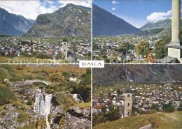 11886202 Biasca Bruecke Wasserfall Totalansicht Biasca - Otros & Sin Clasificación