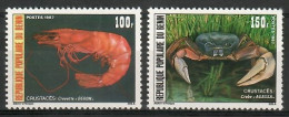 Benin 1987 Mi 457-458 MNH  (ZS5 BNN457-458) - Otros & Sin Clasificación