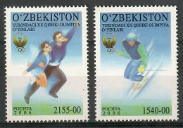 Uzbekistan 2006 Mi 613-614 MNH  (ZS9 UZB613-614) - Wintersport (Sonstige)