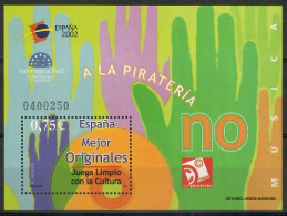 Spain 2002 Mi Block 112 MNH  (ZE1 SPNbl112) - Autres & Non Classés