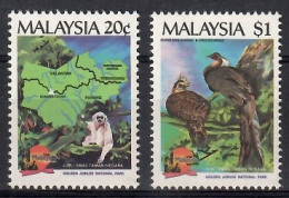 Malaysia 1989 Mi 416-417 MNH  (ZS8 MLY416-417) - Environment & Climate Protection