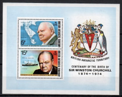 British Antarctic Territory (BAT) 1974 Mi Block 1 MNH  (ZS7 BATbl1) - Andere & Zonder Classificatie