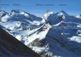 11886031 Saastal Hochgebirgspanorama Britanniahuette Saas Fee - Autres & Non Classés