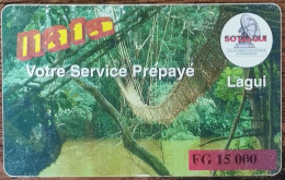 Carte De Recharge - Lagui - Tree Bridge Mobile Guinea 15,000 Gfr - Télécarte ~41 - Guinée