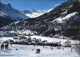 11885972 Saas Grund Mit Allalinhorn Saas-Grund - Autres & Non Classés