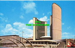 R573609 New City Hall. Toronto. Ontario. Canada. Plastichrome. Colourpicture. Ro - Monde