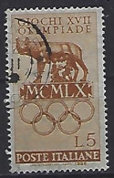 Italy 1960  Olympische Sommerspielen, Rom (o) Mi.1064 - 1946-60: Gebraucht