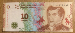 ARGENTINA 10 Pesos UNC - Argentinië